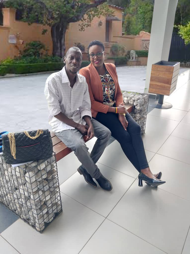 DoreenNyanjura's tweet photo. My dear @SamMugumya,
When you finally returned to Uganda, our hearts overflowed with joy. I even bought a bottle of wine; knowing fully well you do not drink, just so I could toast to your hard-won freedom.

As I clumsily began to pour the wine, you flashed that familiar grin and gently grabbed the bottle from my hands. Right there, you expertly demonstrated how wine is poured. We giggled endlessly looking at you a strict non-drinker, teaching me how to serve wine!

We were celebrating your return home. We were celebrating your survival after eight long years in Congo’s Ndolo military prison, where you looked death in the eye and defeated it.

Never in my worst nightmares did I imagine that just a few weeks after our long night of endless laughter and jokes, darkness would strike again. It has now been 10 agonizing months since you were abducted; never to be traced again. 

The laughter from that night still echoes in my ears, refusing to be silenced by your disappearance. Sam, You survived Ndolo, and you will survive this darkness too.