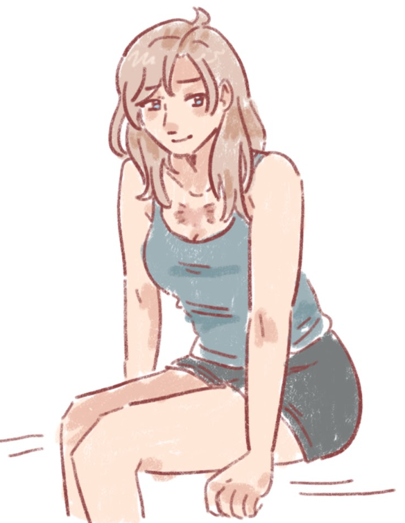bluparagons's tweet photo. some quick post-re5 jill doodles.... ok....? Yes carlos bleached his hair in solidarity.....

#rebhfun #valeveira https://t.co/aQT6vAKZI6