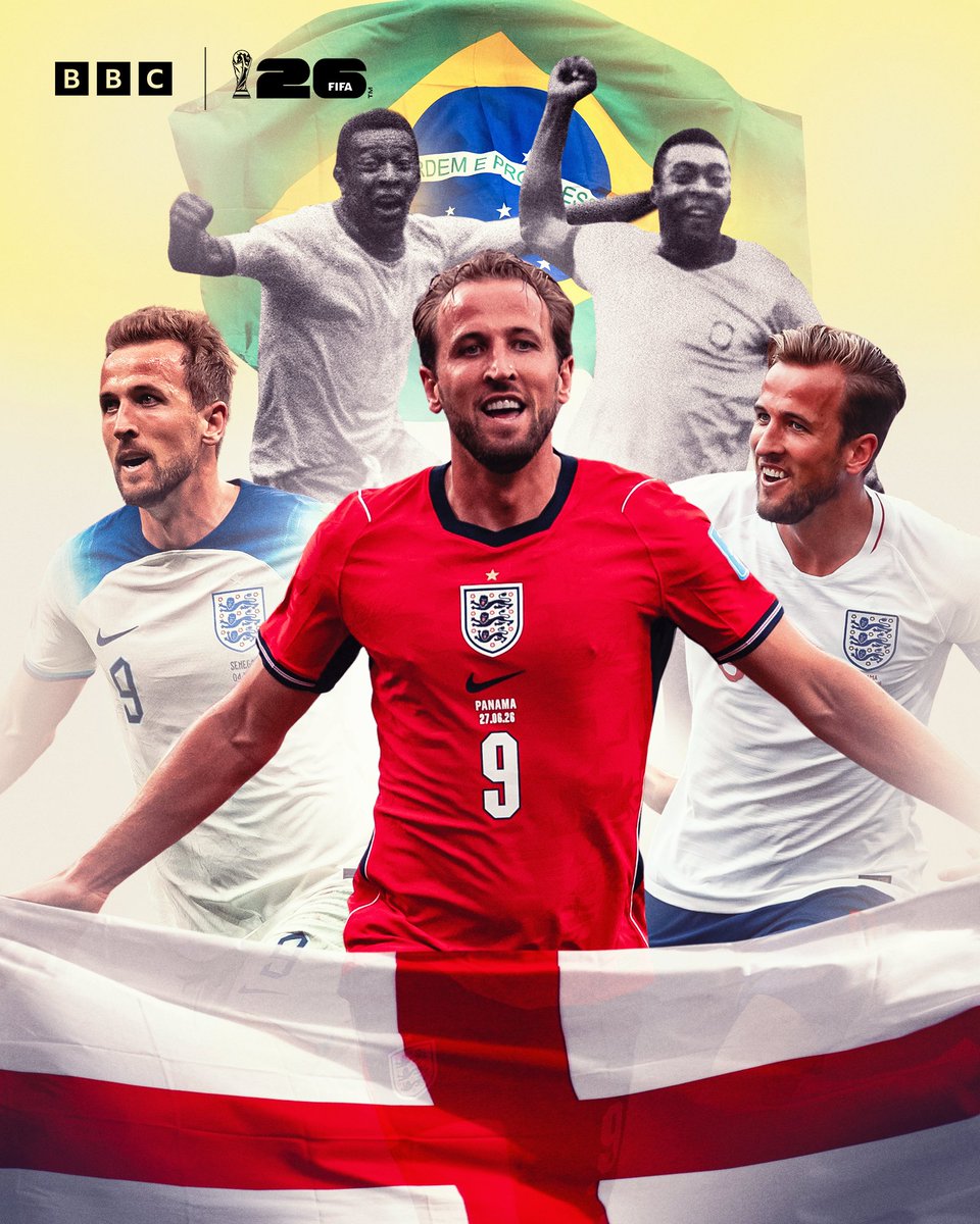 BBCSport's tweet photo. CAPTAIN KANE TO THE RESCUE 🙌🏴󠁧󠁢󠁥󠁮󠁧󠁿

That's his 12th World Cup goal, putting him level with Pele!

#FifaWorldCup https://t.co/tRsnndOTj2