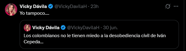 paoperez100's tweet photo. Por favor internen a Vicky Davila. Ahora twittea y se responde ella misma 😫😫😫😫 Eso no es normal JAJAJAJJAJAJAJAJAJ https://t.co/I1VipJqWYk