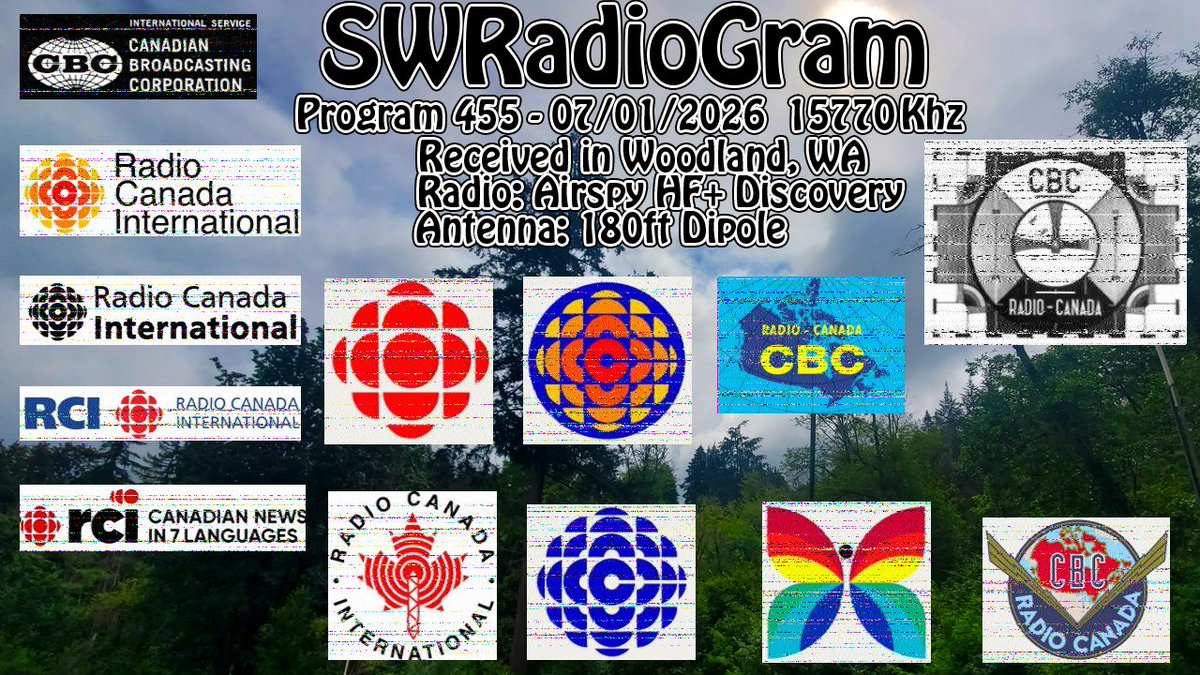 CadiereGerald's tweet photo. @SWRadiogram 455 07/01/2026
Wednesday|1330-1400 UTC
15770 kHz WRMI Florida
Received in Woodland, WA
@airspy_com #HF_Discovery #SDRsharp1922
180ft Dipole with @Nooelec 9:1 V2
Fldigi-4.2.10.05
text
https://t.co/pX9QEULbGg
IQ recording
https://t.co/hu8VYFnwNm https://t.co/Cp7LGDWXjh