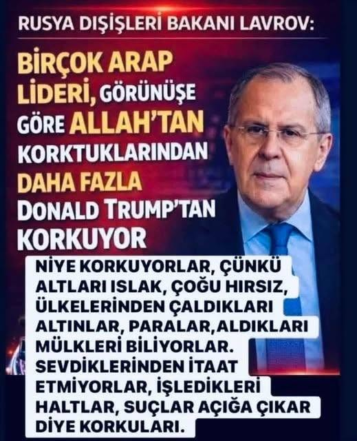 Bandral11's tweet photo. Ömrümün yarısı Arap ülkelerinde geçti, Lavrov haklı! https://t.co/VXrGv5NMZg