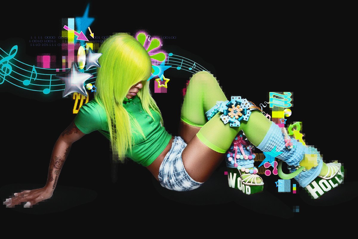 thefader's tweet photo. Rico Nasty has announced her new album 'RX' produced by Kenneth Blume and out July 24. https://t.co/7UNS0VOTMq