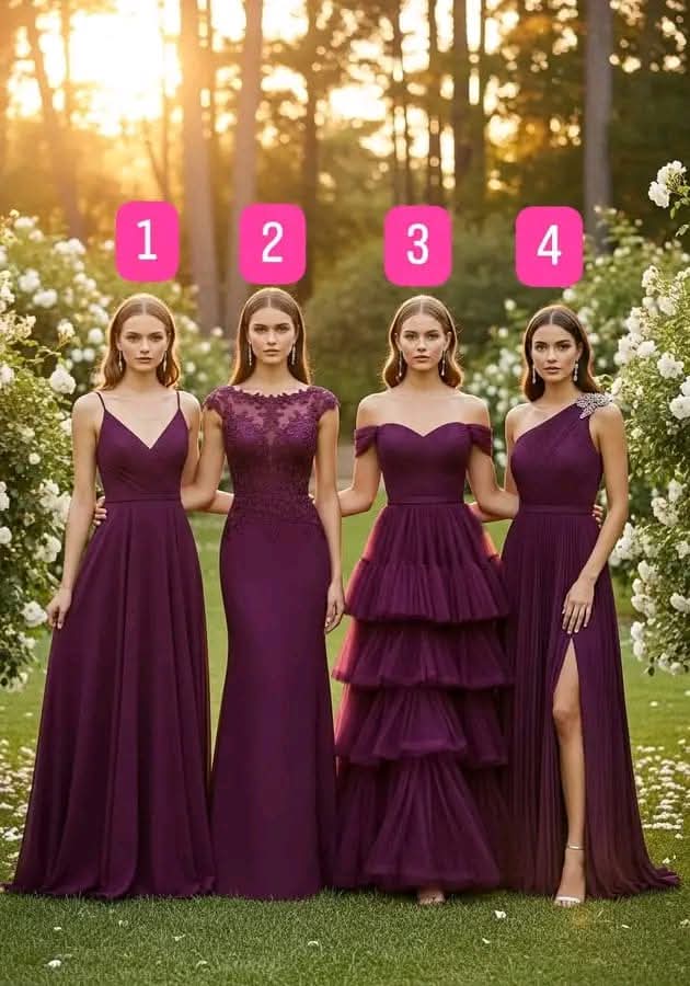 Hania16836's tweet photo. Which brismade dress looks beautiful and elegant?
💜💜🎀
Chic and Sophisticated Plum Gowns for a Timeless Look 👰💜 #fblifestyle #lifestyleblogger https://t.co/zA5fNOQsyZ