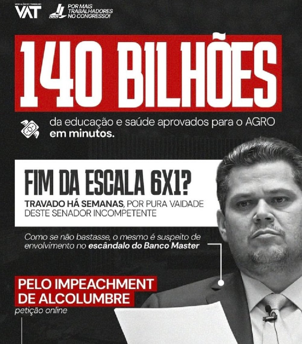 maglucia's tweet photo. @Clecio_Luis @davialcolumbre INIMIGO DECLARADO #ForaURGENTE https://t.co/IRVGHLa59r