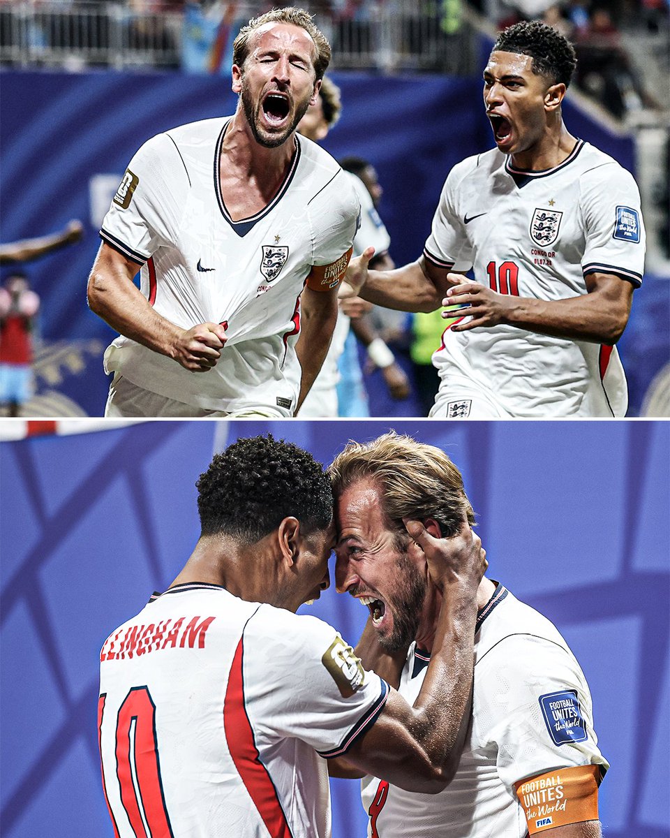 ESPNUK's tweet photo. Harry Kane has equalised Pele's World Cup goal record 🔥 https://t.co/KRCy5U29JN