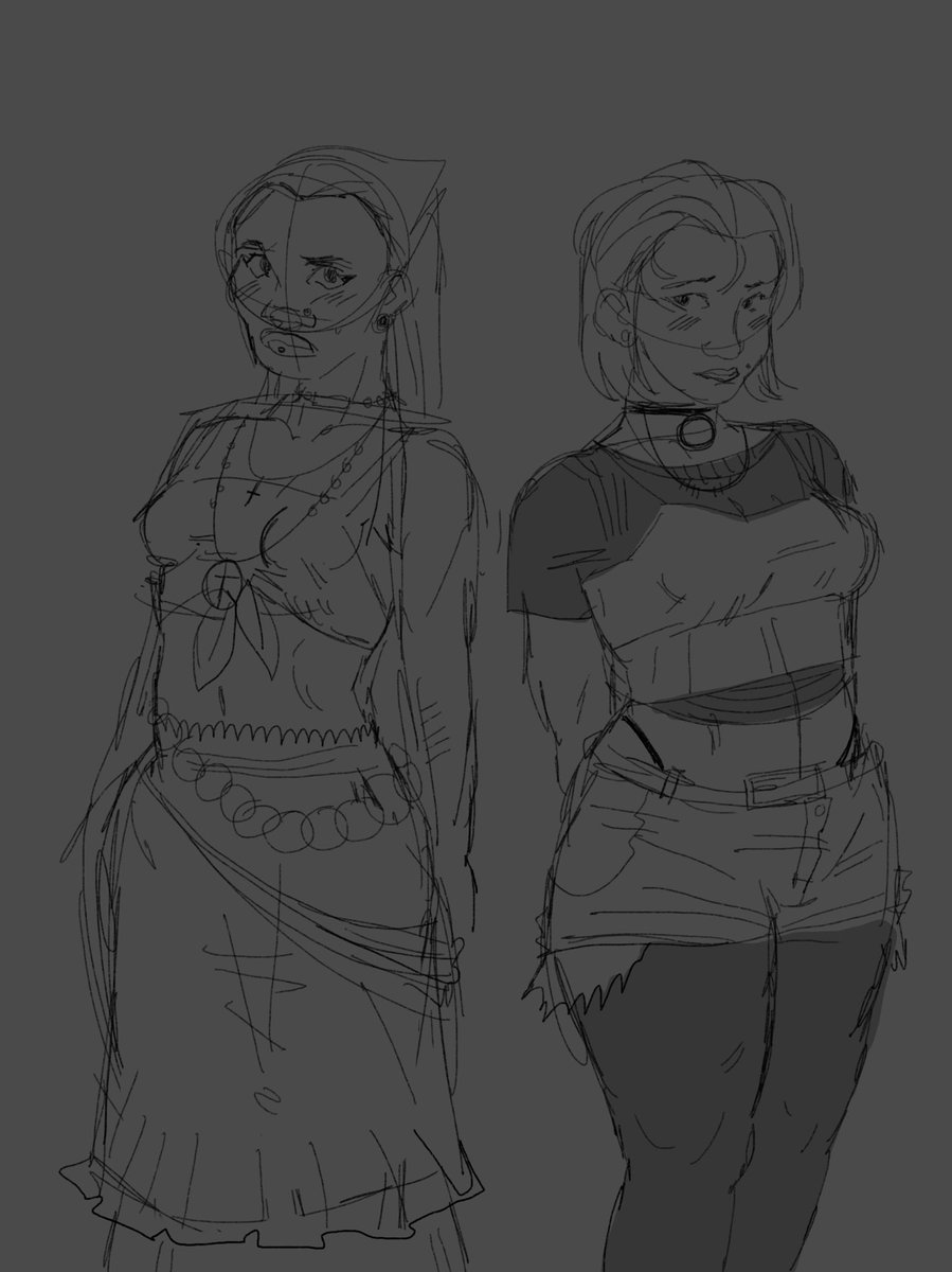 DecentlyObscene's tweet photo. Outfit swaps https://t.co/4zdhLmmqV0