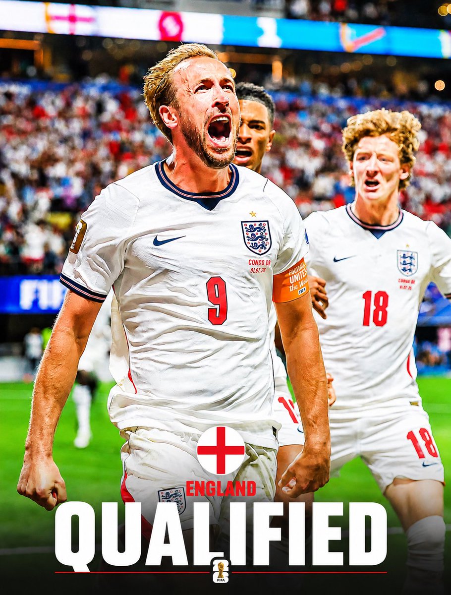 ofootball__'s tweet photo. 🚨🏴󠁧󠁢󠁥󠁮󠁧󠁿 𝐂𝐎𝐍𝐅𝐈𝐑𝐌𝐄𝐃: ENGLAND ADVANCE TO WORLD CUP ROUND OF 16! https://t.co/8JerfPsbW8
