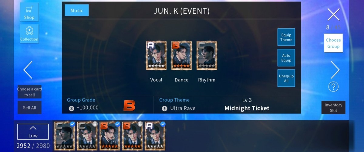 itsjooyeon's tweet photo. Dari yg awalnya buka 60 ncp cuma dapet 1 C card doang... akhirnya lengkap di hari terakhir banget😭 https://t.co/QK3c0K9zTD