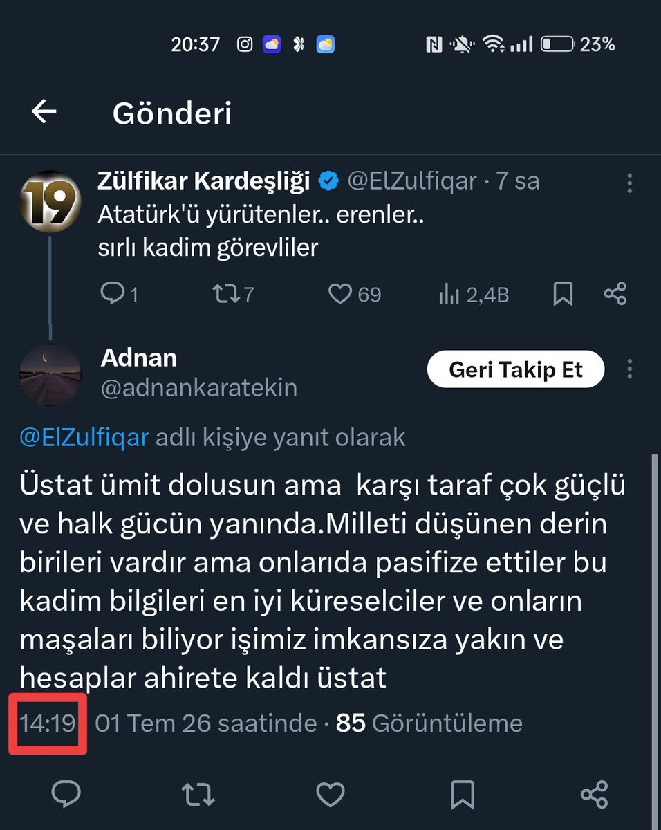 ElZulfiqar's tweet photo. cevabı saatte sırlanıp verilmiş zaten..

14 İbrahim 19 https://t.co/JkBoN2tCcK
