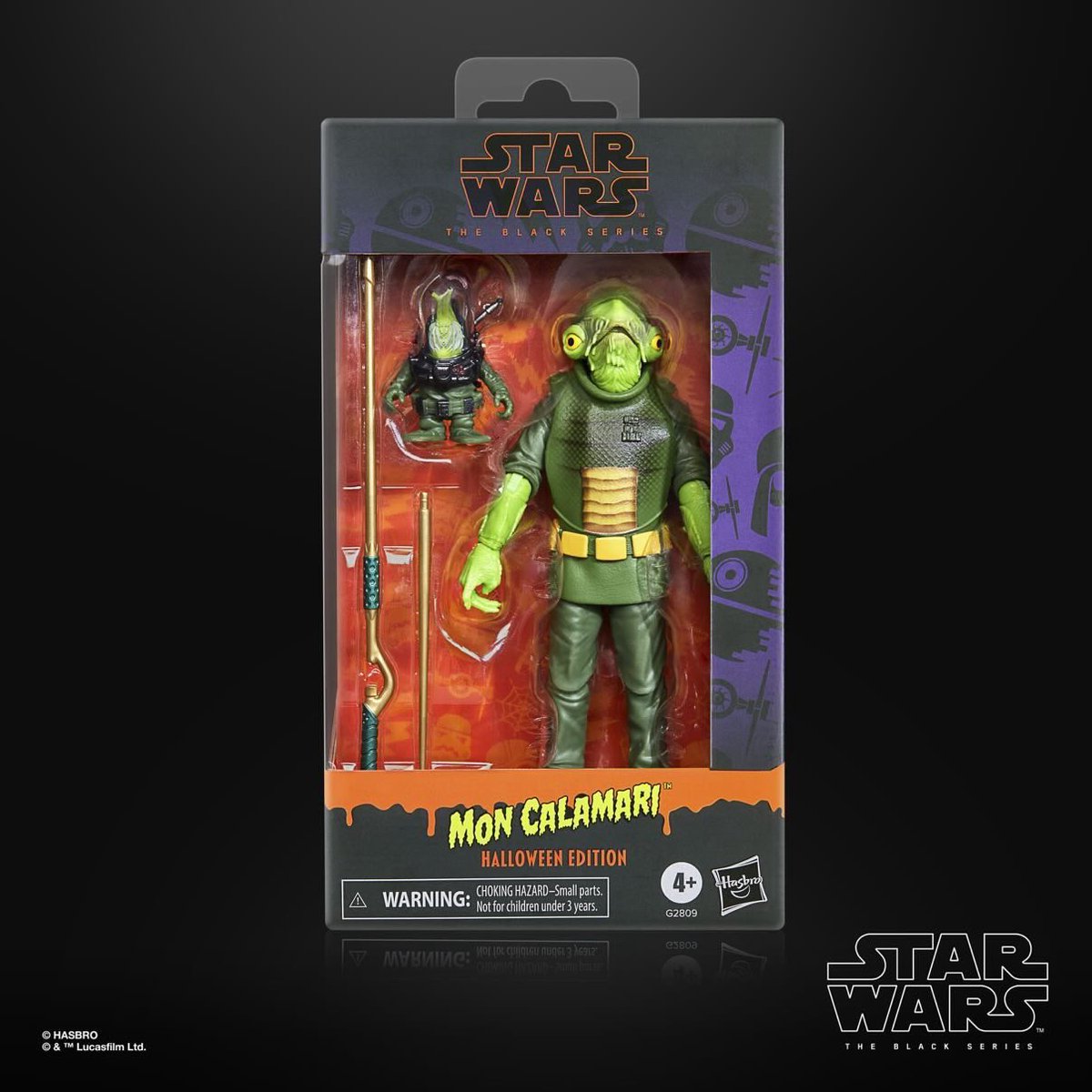 yak_face's tweet photo. Hasbro has reveals this year’s creature-themed Halloween Edition Black Series figures: Mon Calamari, Togruta and Tusken Raider. All of them currently register in Amazon, Target and Walmart systems but they will probably break out differently when they release in September. $27.99 each #hasbro #starwarsblackseries #starwars #Halloween