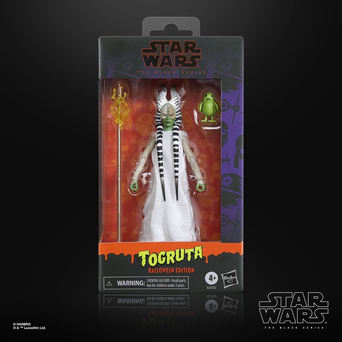 yak_face's tweet photo. Hasbro has reveals this year’s creature-themed Halloween Edition Black Series figures: Mon Calamari, Togruta and Tusken Raider. All of them currently register in Amazon, Target and Walmart systems but they will probably break out differently when they release in September. $27.99 each #hasbro #starwarsblackseries #starwars #Halloween