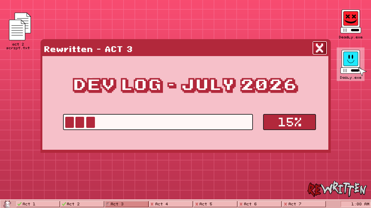 Rewritten (@prj_rewritten) / Posts / X