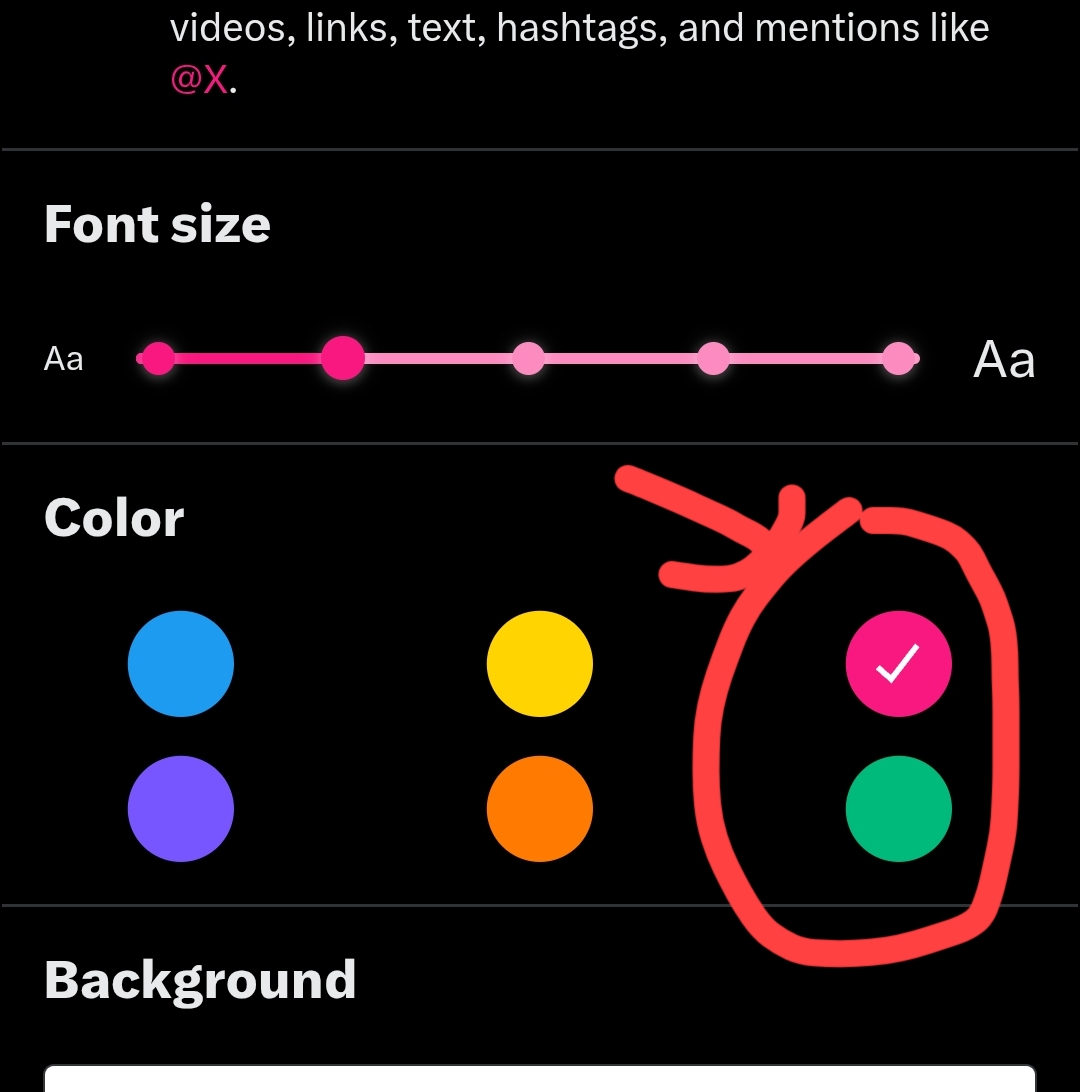 Revseas's tweet photo. @priyatonin @wanderercgx1 @divya_000007 Um hello you can change colour of theme in display settings this ain't edited part, stop trying to say it's "edited" https://t.co/lO6nmv2kVg