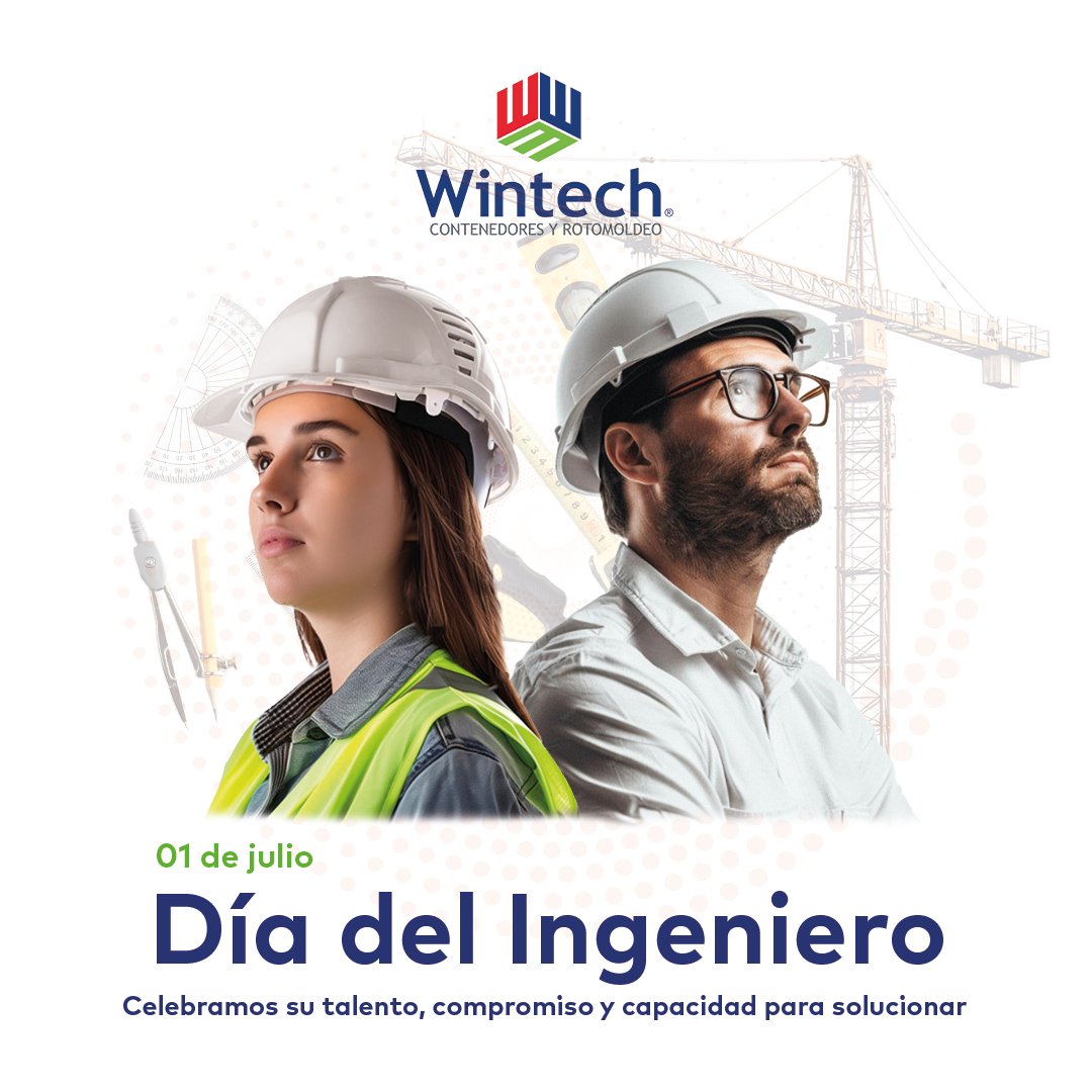 WintechMx's tweet photo. 🦺En Wintech celebramos a quienes, con conocimiento, innovación y compromiso, transforman cada reto en una solución.
Gracias por impulsar cada proyecto y ser parte del crecimiento de nuestra empresa.
¡Feliz Día del Ingeniero!
#DíaDelIngeniero #Ingeniería #EngineeringExcellence https://t.co/4vINS09EGj