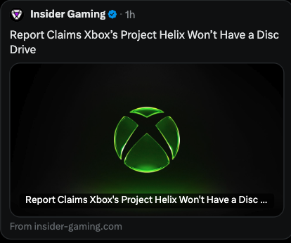 PostUp_SOG's tweet photo. PlayStation: We're going all digital by 2028, no more discs.

Media: https://t.co/euRLPCjZZH