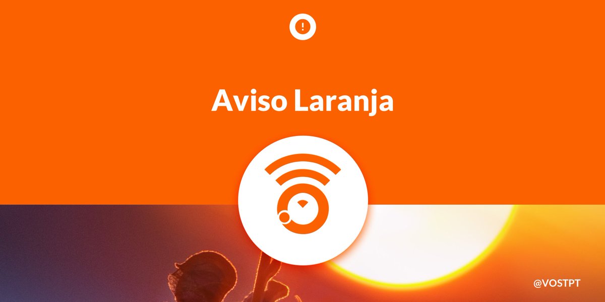 VOSTPT's tweet photo. ℹ️⚠️☀🌡 #AvisoLaranja devido a #TempoQuente entre as 23:00h do dia 03JUL26 e as 17:00h do dia 04JUL26 para os distritos de #Lisboa e #Setúbal ☀🌡⚠️ℹ️ https://t.co/Rt0zC1kn1A