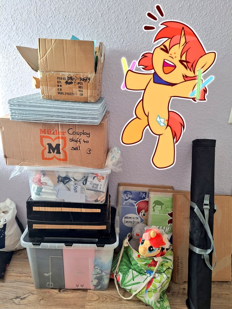 PaperboatCafe's tweet photo. I think I have everything... or I hope xD https://t.co/uhM8jHmeop