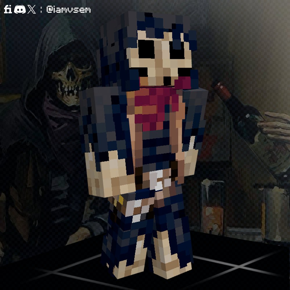 iamvsem's tweet photo. I made a skin for my friend 
open for commissions — DM 📩 

#minecraft #minecraftskins #blockbench https://t.co/WgnwPPMp05