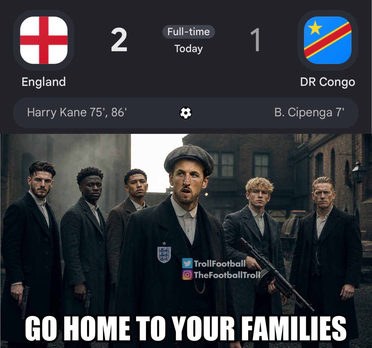TrollFootball's tweet photo. Doctors going home https://t.co/qrk4rieRMo