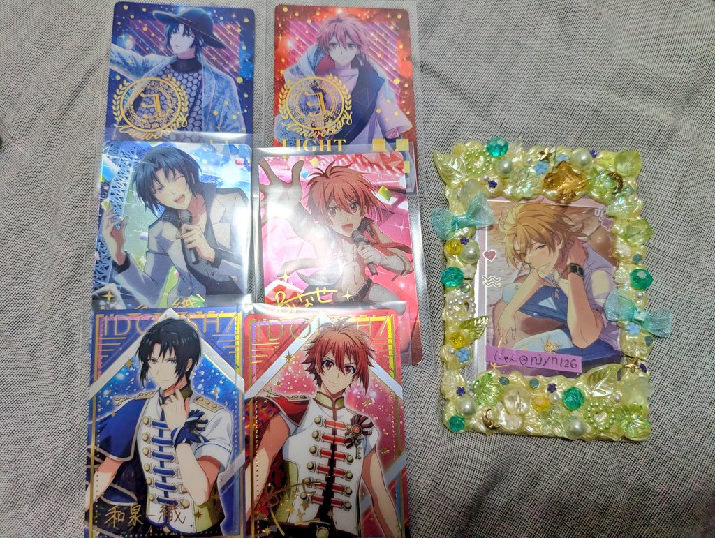njyn126's tweet photo. 《譲渡》
アイナナ　メタカ　アンコール2

譲
三月　大和　ナギ　一織　陸　壮五　
環　千　百　万理

求
画像1 .2→350
画像3→400
画像4→500
＋送料

ピタゴラ含むお取り引き最優先 https://t.co/n1WNZIqsSL