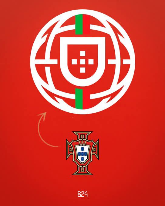 ForThyGrail's tweet photo. @AndreCVentura A FPF (Federação Portuguesa de Futebol) muda o iconico logotipo nacional porque ofende minorias religiosas.

O antigo logotipo celebrava o nosso passado Católico/Cristão atravéz da Cruz da Ordem de Cristo deixado pelos Templários...

O novo logotipo: simples, minimalista e feio. https://t.co/1Qqn451QGT