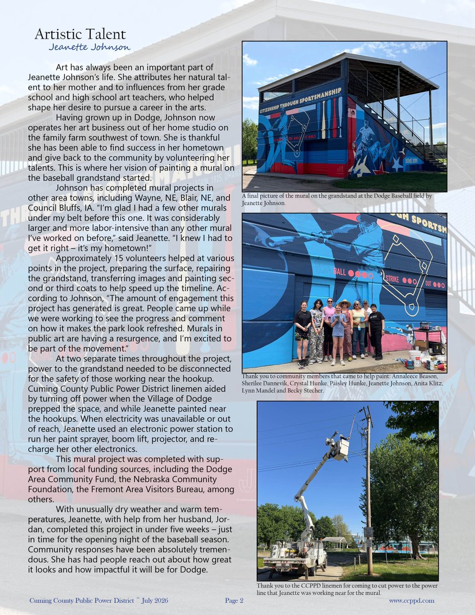 CumingCountyPPD's tweet photo. Check out the CCPPD July 2026 Newsletter now online: https://t.co/jBwtin7c0N https://t.co/YvF58bifiQ