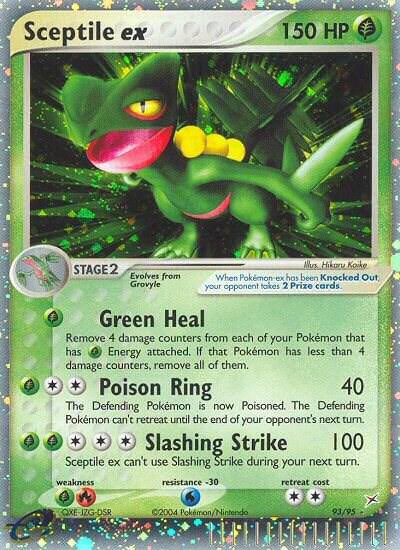 shotguncaio's tweet photo. Sceptile has some of the coolest lore in Pokémon.

Known as the Forest King, it fiercely protects the trees under its care and will defend its territory without hesitation.

But despite its speed and power, Sceptile is described as calm, calculating, and never losing its composure in battle.

A guardian of nature that fights only when it has to.

Lowkey one of the most underrated starter Pokémon ever.