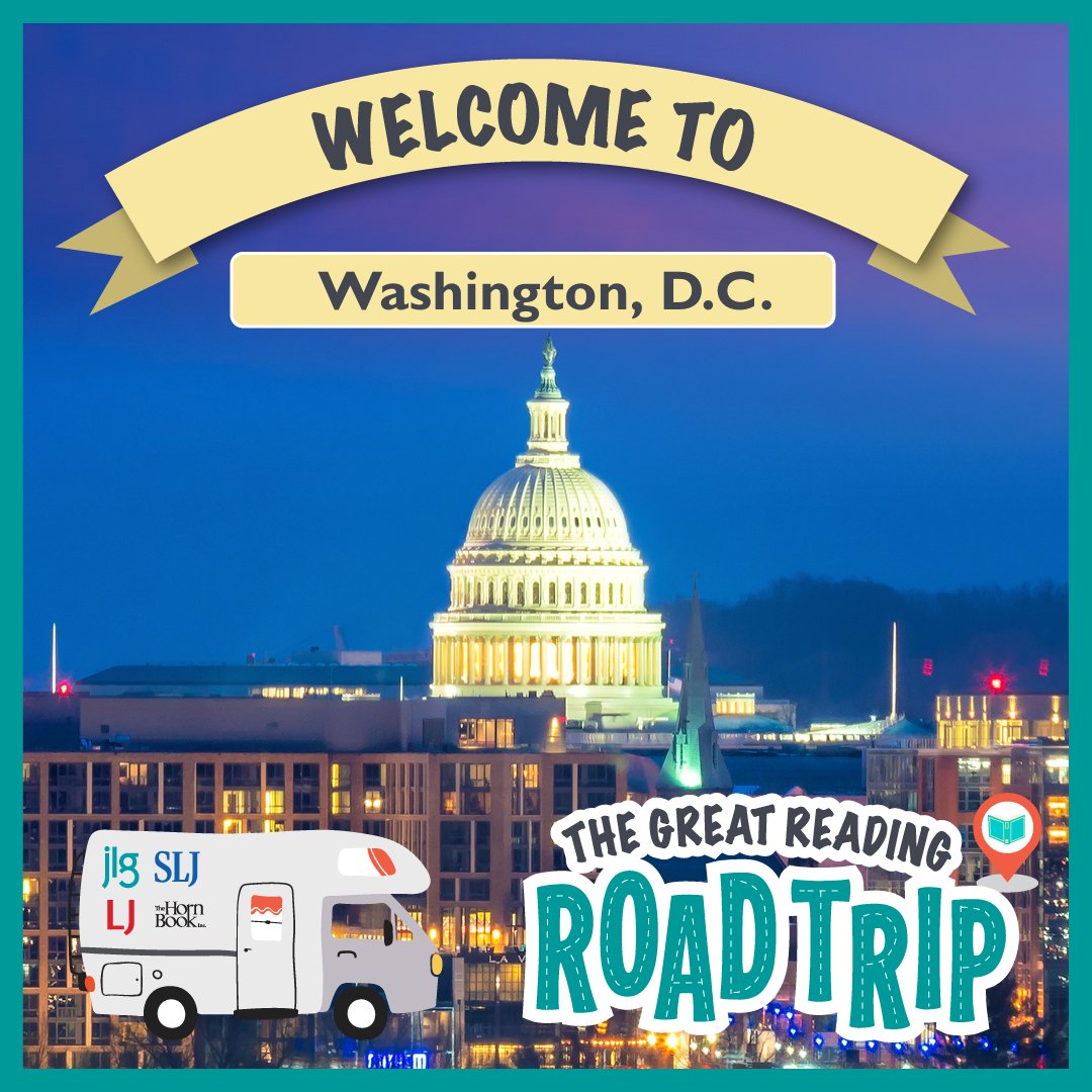 JrLibraryGuild's tweet photo. Washington, D.C., is our next road trip stop! 👏

We're proud to be showcasing this city's literary highlights, including featured destinations, local voices, and book bundles. Explore all the resources here: https://t.co/AARn5VN0RW https://t.co/9VBDoT2Ofk