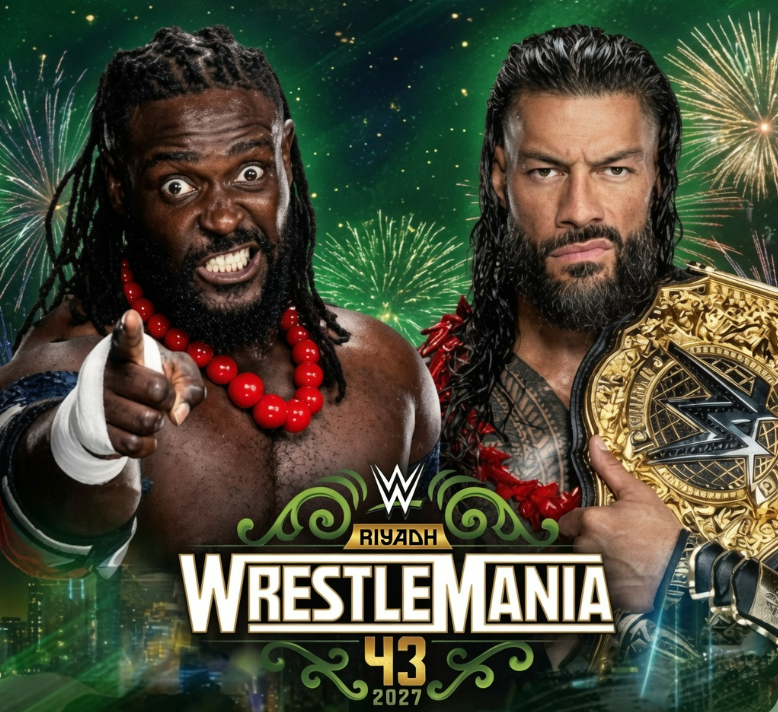 LeTempleDuCatch's tweet photo. 🚨 La raison pour laquelle il n'y aura pas de match entre Oba Femi et Roman Reigns à SummerSlam ?

La WWE n'a jamais réellement envisagé d'opposer Oba Femi à Roman Reigns lors de SummerSlam, malgré les attentes suscitées par la victoire d'Oba Femi au King of the Ring. La direction créative considère désormais que certaines affiches doivent impérativement être réservées pour WrestleMania afin de maximiser leur impact. 

Un affrontement entre Oba Femi et Roman Reigns est ainsi perçu comme un rendez-vous suffisamment prestigieux pour être conservé jusqu'à WrestleMania 43. En attendant, la WWE préfère poursuivre la montée en puissance d'Oba Femi en le présentant comme une force dominante et quasiment imbattable. 

C'est dans cette optique qu'il affrontera Brock Lesnar dans un Hell in a Cell à SummerSlam, une rivalité destinée à renforcer encore davantage son aura avant une potentielle future confrontation pour le titre mondial face à Roman Reigns, lorsque le moment sera jugé idéal. (WON)