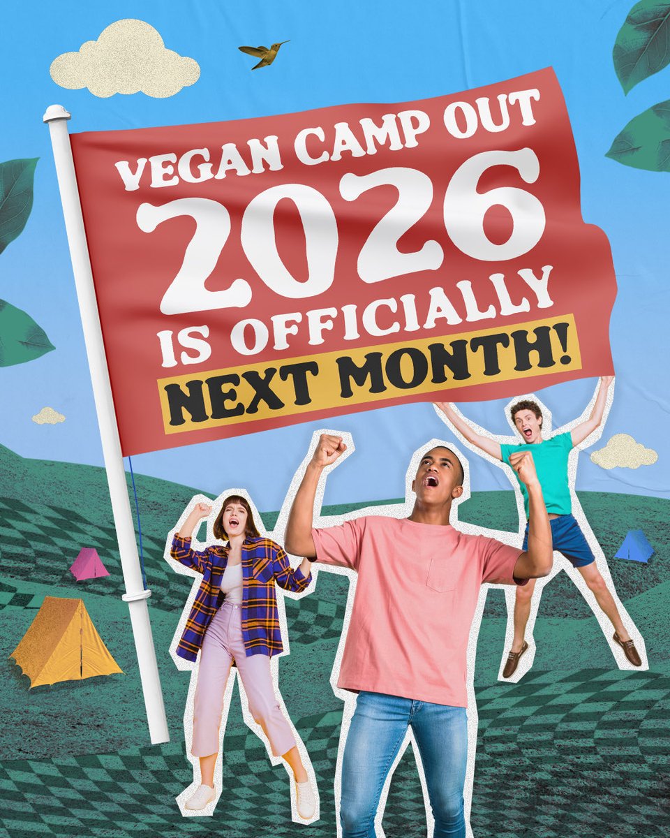 VeganCampOut's tweet photo. VCO IS OFFICIALLY NEXT MONTH! 😍🎉

Have you got your tickets yet?

🎫 Tickets - https://t.co/IrZ6WvTWCF
💅 Glamping - https://t.co/HHy5WiKs4j
⛺ Tent Hire - https://t.co/IXNgJqK5ac
🚌 Coach Travel - https://t.co/UmEioFY7Vv
🛀 Spa/Hot Tub/Sauna - https://t.co/aPEt8a6gyB https://t.co/Z4y9nAYwm0