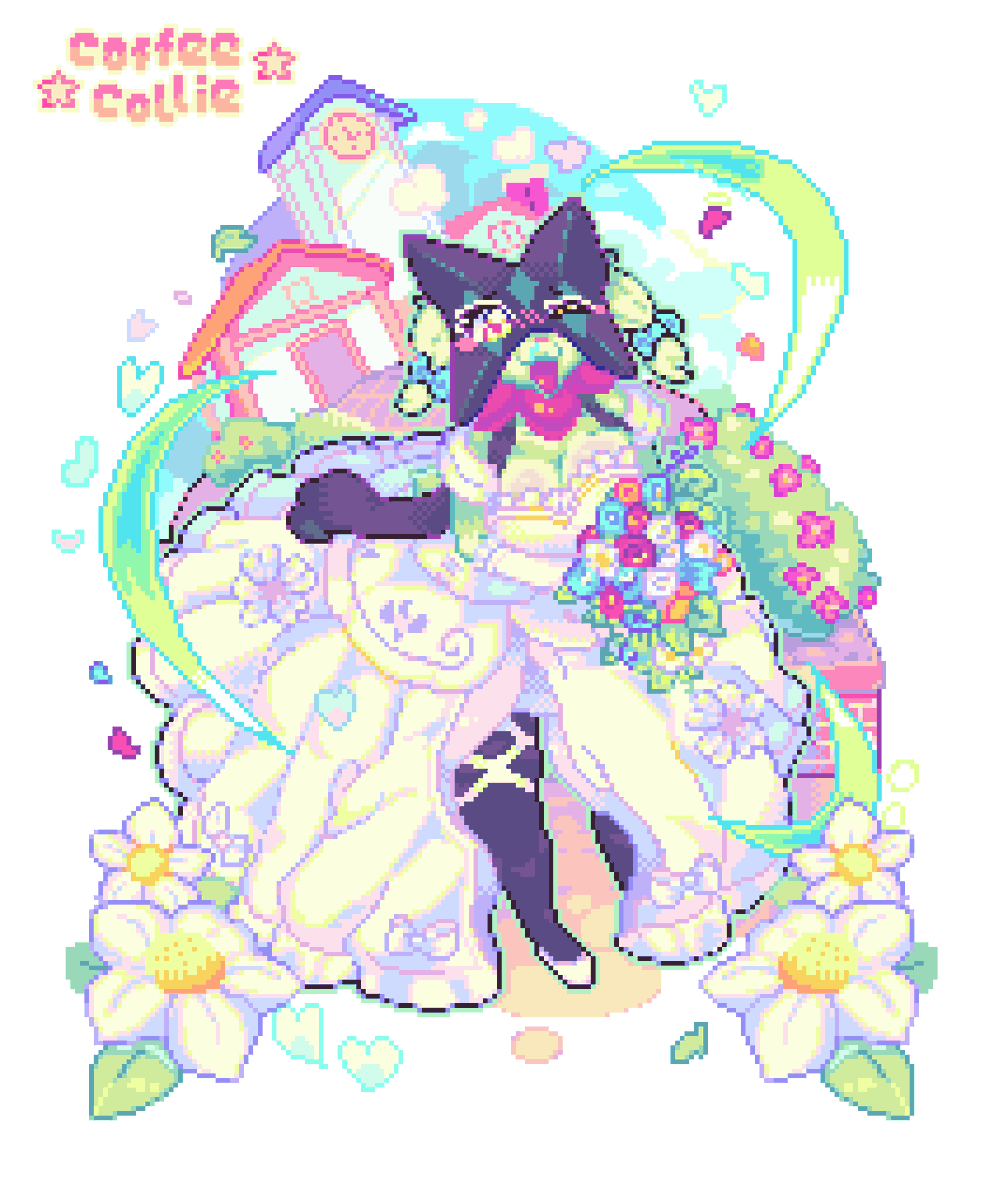 coffee_collie's tweet photo. 🌼💐 #meowscarada #pixelart https://t.co/ZBQ7rv8aQb