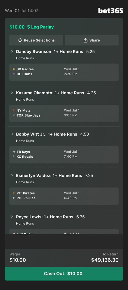 KenV0714's tweet photo. Add To Your Bet Slip - https://t.co/Rws7KXbWBt https://t.co/UlqwnMfiFl