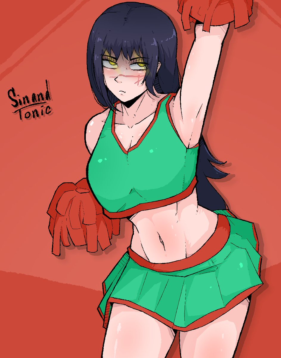 SinandTonicArt's tweet photo. Cheerleader Yoru https://t.co/m1TZBXxF7g