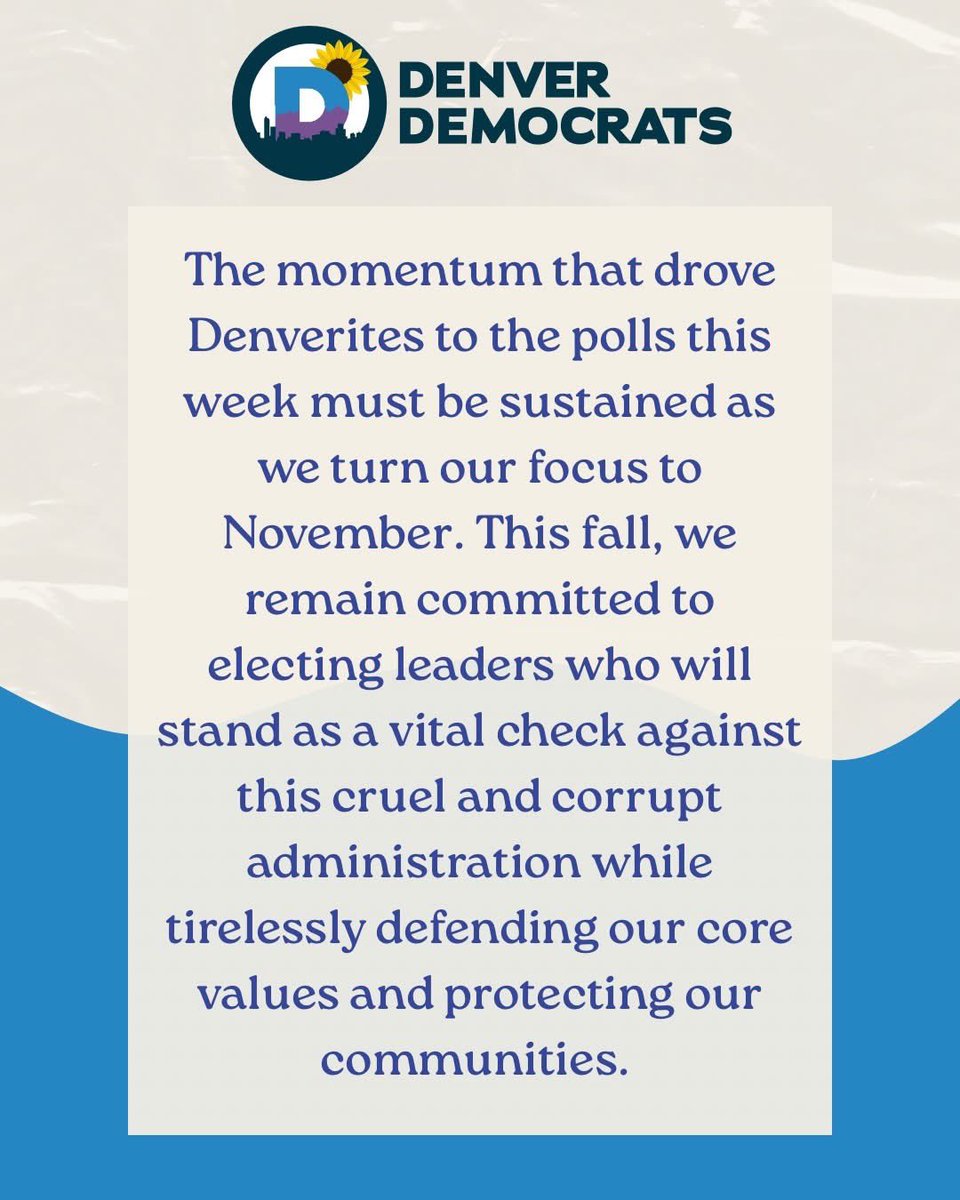DenverDems tweet picture