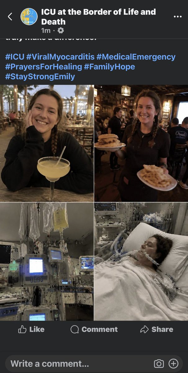 envidreamz's tweet photo. Emily, a young waitress, was working a shift carrying trays of food orders in a crowded Denver, Colorado restaurant. 

Suddenly a searing pain shot through her chest and her legs gave way beneath her. 

Coworkers screamed her name and scrambled to call 911.
Paramedics arrived and rushed her to the hospital. 

Doctors explained that a severe case of viral myocarditis had inflamed her heart. 

These sudden collapses in young adults keep appearing across the world since 2020. 

The label is always viral myocarditis. 

The connection to Covid stays unspoken.