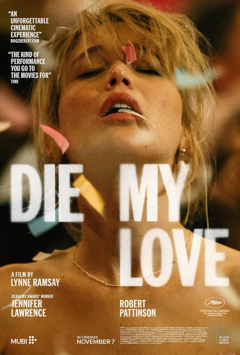 masterpossible9's tweet photo. 71. DIE MY LOVE ダイ・マイ・ラブ
ヒューマントラストシネマ渋谷

ラブラブカップルが田舎に引っ越して破滅する話。

産後うつというかカップル以上の関係性になれなかった2人。親になることは出来たけど、親が出来るかは別問題。
日本版のビジュアル、これは一体何故こうなったんだ？ミスティーク？ https://t.co/UXWEvkAyvO