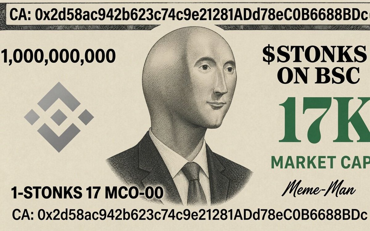 token__stonks's tweet photo. $STONKS on #BSC

When your portfolio is 99% hope and 1% #STONKS

CA: 0x2d58ac942b623c74c9e21281ADd78eC0B6688BDc https://t.co/F44f8Ty0OX