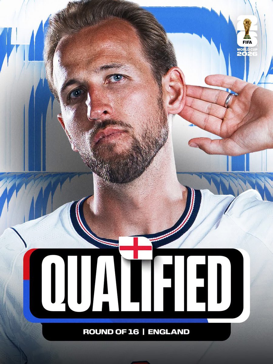 bittar32's tweet photo. It's co-hosts Mexico 🇲🇽 v England 🇬🇧 at the Estadio Azteca on July 5th, after Harry Kane’s brace rescued Thomas Tuchel's side at the Atlanta Stadium on Wednesday. 

FIFA World Cup - Round 32 - Atlanta Stadium 

FT: England 2-1 DR Congo 

7' Brian Cipenga
75' 86’ Harry Kane https://t.co/NAsYIZT82n
