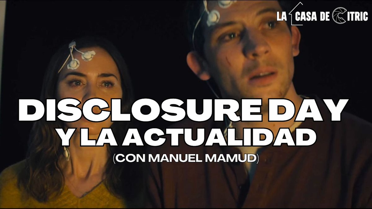 criticoycitrico's tweet photo. 🚨 NUEVO VIDEO EN YT 🚨 

🎥 DISCLOSURE DAY Y LA ACTUALIDAD 🎥
➕ @manuelmamud ➕

👉 https://t.co/H52mKDtFvo https://t.co/z2nXKw2vFR