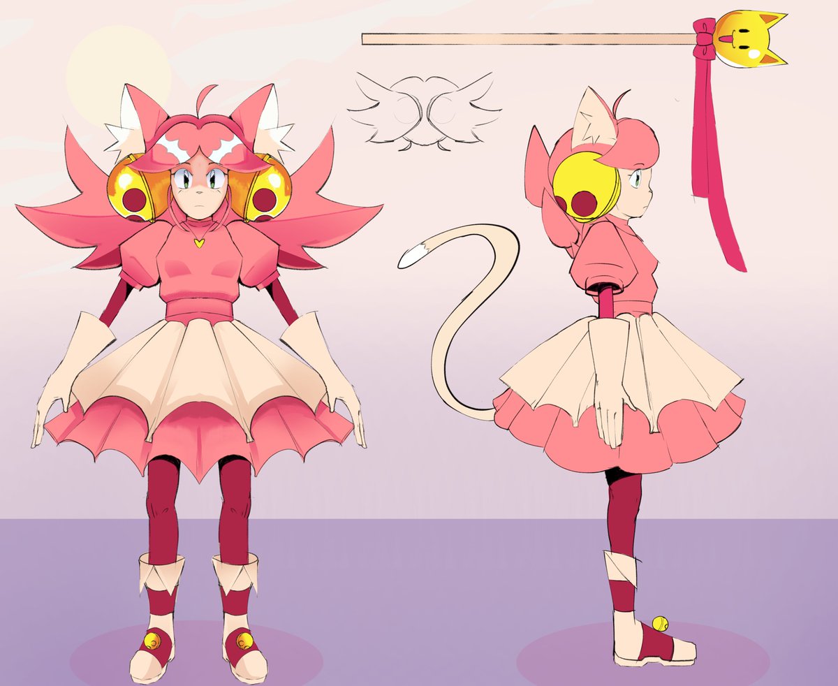 Did my own Mew Mew/pink ref For lots of purposes (i forget sum