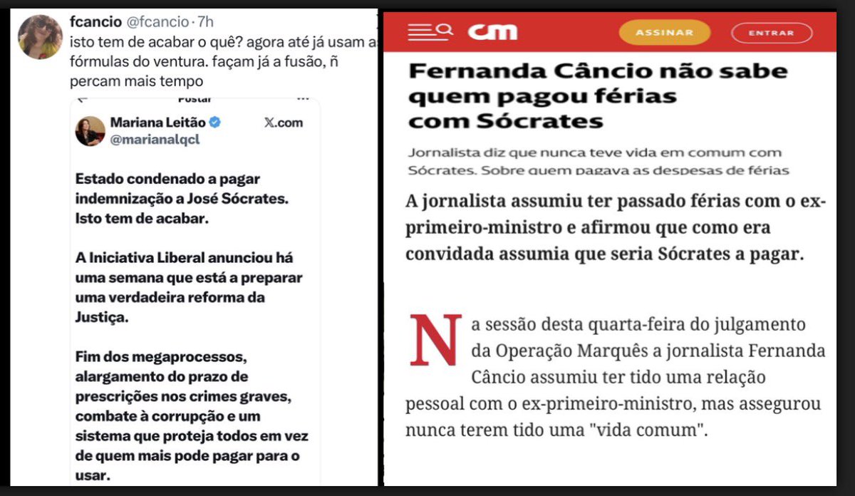 SalsaparrilhaXX's tweet photo. A jornalista mais perspicaz de Portugal e arredores, não quer nem ouvir falar de não se pagar a indemnização de 15.000€ ao ex namorado. Não venha ela mais tarde a retomar e passar mais férias à pala e em regime de tudo incluido 😐 https://t.co/13xnXhalyO