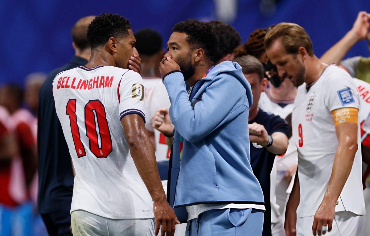 _kobbyphocus's tweet photo. ‼️🎙️Reece James on his argument with Jude Bellingham: 

“I just told him to work harder because he’s the best player on the pitch when I don’t play.” [laughs 😄] https://t.co/sl7Q8Po6OZ