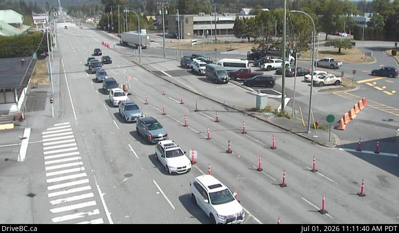 BorderqAI's tweet photo. 🚨 BC → WA Border Update

✅ Peace Arch / Douglas — 13 min
⛔ Pacific Hwy / Surrey — 34 min
✅ Lynden / Aldergrove — 5 min ← fastest

📍 11:12 AM PT | Live cams → https://t.co/3cpersNRxC
#BorderWait #USCanadaBorder #Cascadia https://t.co/MnJrwzfxIJ