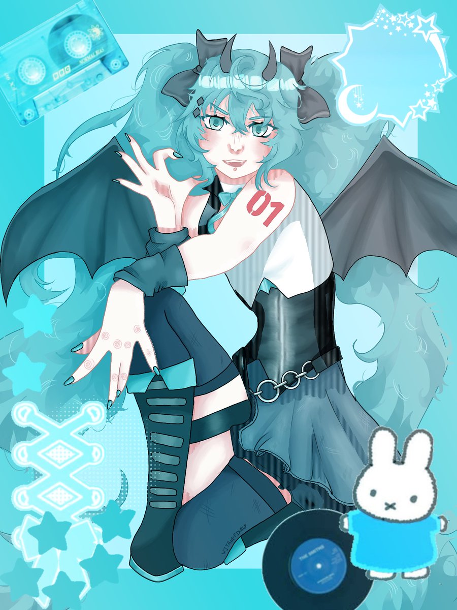 WIT_AND_PIXELS's tweet photo. Miku fanart!!
.

.

. 
#fypシ゚viral #miku #hatsunemiku #fanart #mikufanart #mikufigurine #collaging https://t.co/NXj4I0mBBB