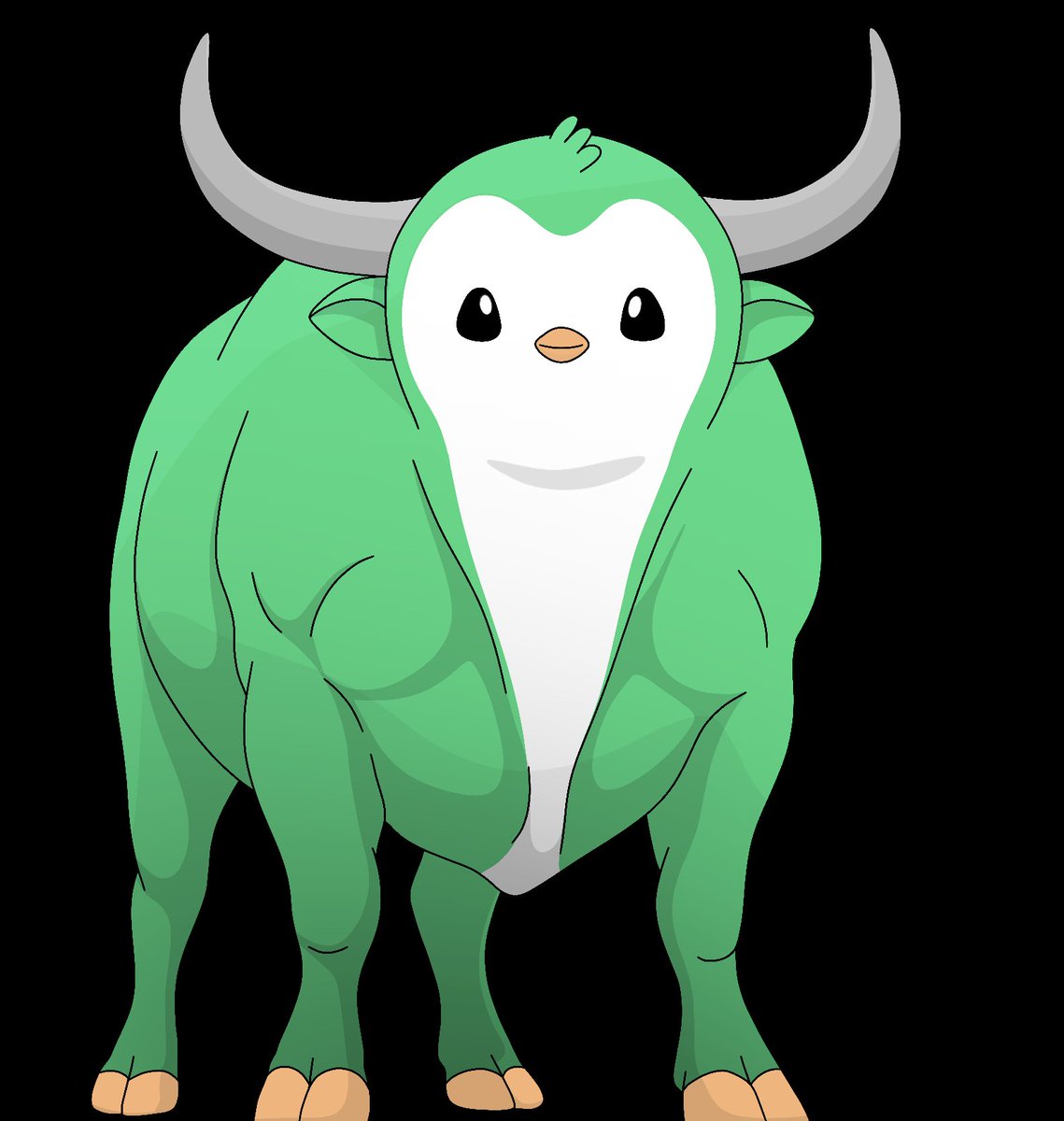 absterxyz's tweet photo. The Green Bull 🐧✳️ https://t.co/364jQs0QDP