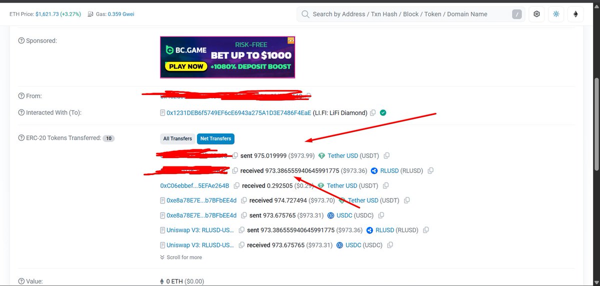 Mrpishh's tweet photo. 4/ If this is not day light robbery and unethical business practices, then what is this called?

And if you contact OKX wallet to let them know there actually is a problem, they will dismiss you and say everything is working as it should. If this is not organized looting, then what will this be called? 

@bibisister0508 @zachxbt