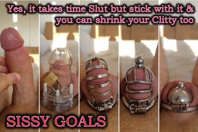 Goddesss_Jennyy's tweet photo. Just like any other tiny slut, thinking  he had something, now his clitty shrunk flat in a nano cage, leaking and begging to serve🔒

Ready to shrink your clitty and unlock your true inner slut like this trained bitch? Apply for Chastity Shrinking Session NOW. https://t.co/mEtQojat3p