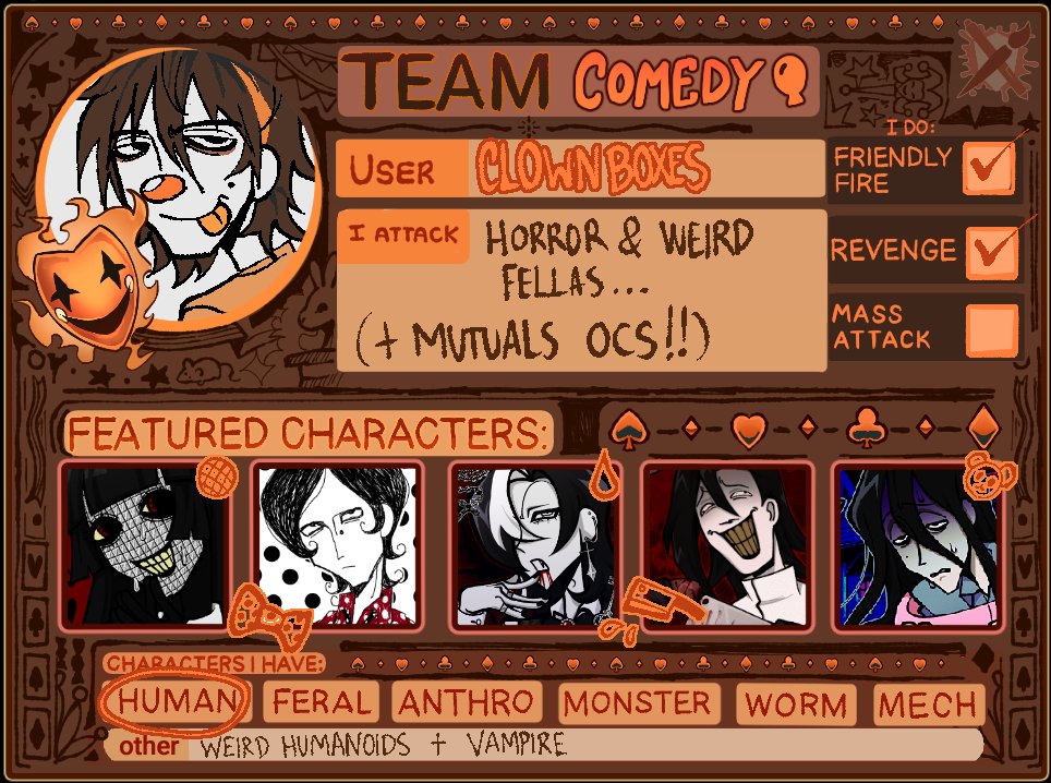 clownboxes's tweet photo. art fight is finally here...

https://t.co/7VwneU89VL https://t.co/1MSgN9t2gA