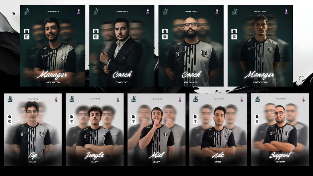 HTGesport's tweet photo. Meet the squad representing HTG Esports in the upcoming HCC Split.
Top - @HamsiLoL28
Jungle - @ElloyTtv
Mid - @RaizyChan
ADC - @Caner04213
Support - @GiwrgosIordani1

Coaches @AbdulBinFalafil @coachtwenty7 
Head Operator @Yoshimitsu_lol
Manager @PresidenteLOL

#AlwaysHTG https://t.co/FZAbVseWO7